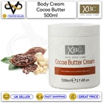 XBC Cocoa Butter Moisturising Cream 500ml Nourishes and Softens Dry Skin
