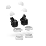kwmobile 4x Replacement Ear Tips Compatible with Samsung Galaxy Buds/Buds Plus - Set of Silicone Eartips for Earbuds Headphones