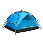 Nuokix Camping Tent, 2 Person Camping Tent Lightweight Backpack Tent Waterproof Windproof Camping Beach Hiking Hiking 210cm × 190 Cm × 115 Cm