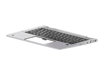 HP - Ersättningstangentbord för bärbar dator - bakgrundsbelyst - danska/norska/finska - med övre skydd - för ProBook x360 435 G8