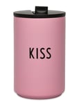 Thermo/Insulated Cup Pink Design Letters