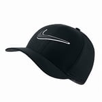 Nike Classic99 Swoosh Golf  Cap Sz M/L Black White 868378 010