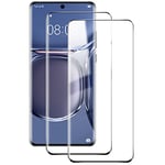Cokitec 2 x 3D Full Cover Tempered Glass Screen Protectors for Samsung Galaxy A14 4G/5G
