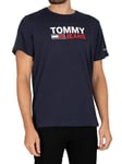 Tommy JeansCorporate Logo T-Shirt - Twilight Navy