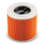Kärcher Original Cartridge Filter KFI 3310: 1 piece, custom-fit for Kärcher Wet and Dry Vacuum Cleaners and Carpet Cleaners, SKU 2.863-303.0