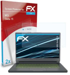 atFoliX 2x Screen Protection Film for MSI Delta 15 Screen Protector clear