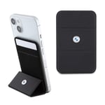 BMW Wallet Cardslot Stand MagSafe Signature Collection - Magnetisk plånbok med stativfunktion (svart)