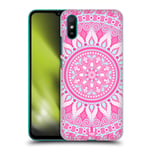 Head Case Designs Pink Parade Mandala Hard Back Case and Matching Wallpaper Compatible With Xiaomi Redmi 9A / Redmi 9AT