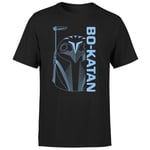 Star Wars The Mandalorian Bo-Katan Men's T-Shirt - Black - 3XL