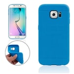 Samsung Galaxy S6 Edge - Tpu Bikaka Skal / Mobilskal Blå Blue