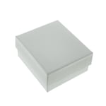 Beautiful White Rigid Card Gift Box 95 x 85 x 45mm XWGB01