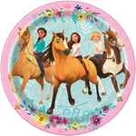 Spirit Riding Free Small Cake Plates 17cm - Pack of 8