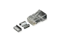 Roline Rj45-Kontakt Cat.6A Oskärmad+Insats 10 St (21.17.3098)