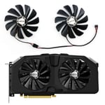 For XFX RX56700XT 5700 RX5600XT Black Wolf Version Graphics Card Cooling Fan