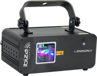 Ibiza LZR 250 RGY Laserljus