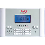 KIT S8 Alarme LKM Security M2C | sans Fil | GSM SMS | Accueil d'urgence Alerte de Sécurité | PIR Motion Capteur | Fente de la Porte | Sirene | télécommande