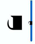 Lower Hook for Fiberglass poles 15mm