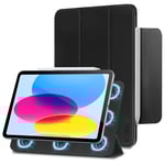 iPad 11" (2025) / iPad 10.9" (2024/2022) Tech-Protect Smartcase Magnetisk Fodral Tri-fold - Svart