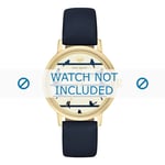 Kate Spade New York Klockarmband KSW1022 Läder Svart 16mm