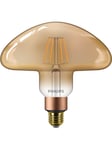 Philips LED-lyspære Classic Mushroom 5,5W/818 (40W) Gold E27