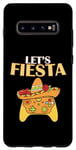 Coque pour Galaxy S10+ Cinco De Mayo Manette de Jeu Vidéo Let's Fiesta Gaming