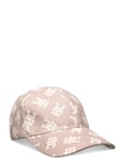 Th Contemporary Mono Cap Accessories Headwear Caps Beige Tommy Hilfiger