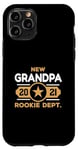 iPhone 11 Pro New Grandpa 2021 Rookie Dept Case