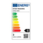 Star Trading LED-Lampa Päronlampa Opal 2w 150lm 2500k Dimbar