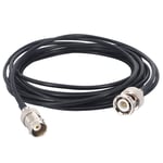 BOOBRIE BNC Coax Cable 3M BNC Male to BNC Female Plug Cable RG174 BNC Extension Cable Male to Female HD Video Cable Coax Jumper Cable for CCTV Broadcast Video Security Camera SDI Lead Cable