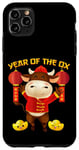 iPhone 11 Pro Max Year of the OX 2021 Funny Happy Chinese New Year 2021 Gift Case