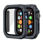 Tåligt Apple Watch Series 3 38mm etc. skärmskydd - Mörkgrått