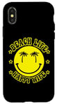 iPhone X/XS Beach Life Happy Wife A Love Summer Time Season Case