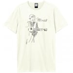 Amplified Unisex Adult Sketch Mug Joni Mitchell T-Shirt - L