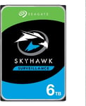 Seagate SkyHawk 6 TB Surveillance Internal Hard Drive 3.5 Inch SATA 6 Gb/s 256