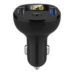 AMAZOM Car Charger USB C PD Car Charger, Total 36W Dual Type C PD Fast Car Charger with 18W Power Delivery & Quick Charge 3.0 Suitable for Most Mobile Phones