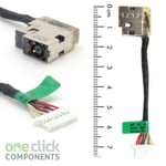Replacement DC Power Jack Port Socket Cable for HP Envy Notebook 13-AB0xx Series