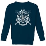 Harry Potter Hogwarts House Crest Kids' Sweatshirt - Navy - 11-12 ans - Navy