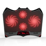 Xveon Gaming Aero Gaming Cooling Pad SGM520 Base de Refroidissement pour Ordinateurs Portables jusqu'à 17,3 "