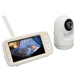 New 5in Baby Monitor With Camera And Audio Remote PTZ Night 2 Way Talk