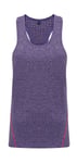 Tri Dri Women's Tridri® "Lazer Cut" Vest - Purple Melange - Xs