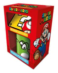 Super Mario (Yoshi) Mug Coaster Keychain Gift Set
