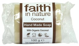 Faith in Nature Coconut Soap  100g-3 Pack