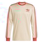 adidas Originals Fotbollströja Trefoil DB - Beige/Röd, storlek X-Large