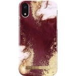 iDeal fodral för Apple iPhone XR (golden burgundy marble)