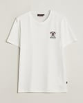 Morris Crew Neck Cotton T-Shirt Off White