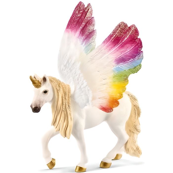 Schleich – Poulain Licorne Iris – Figurine Réaliste En PVC – Jouet De Collection Pour Enfants Dès 5 Ans