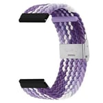 Flettet klokkereim Garmin Forerunner 245 Music - gradientpurple