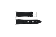 Seiko Klockarmband 7T62-0HH0 / 7L22-0AS0 SNAA95P2 4LJ8JB Läder Svart 22mm