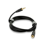 QED Connect 3.5 mm Headphone Extension Cable - 1.5 Metre