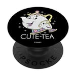 PopSockets Disney Beauty and the Beast Mrs. Potts and Chip Cute-Tea PopSockets PopGrip: Swappable Grip for Phones & Tablets